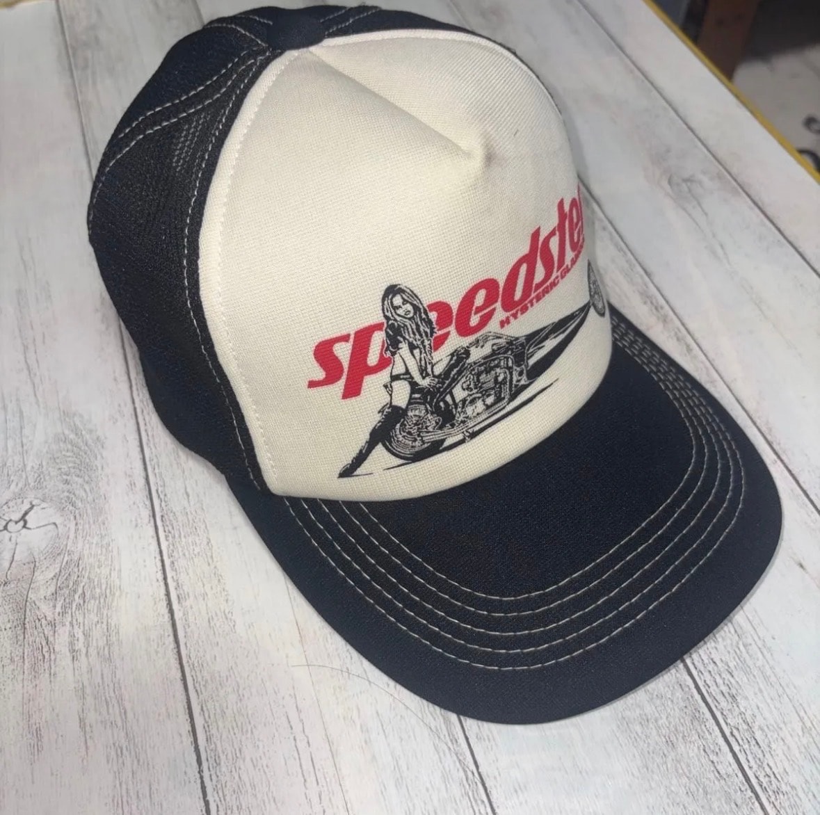 HYSTERIC GLAMOUR Guitar Girl Mesh Cap 