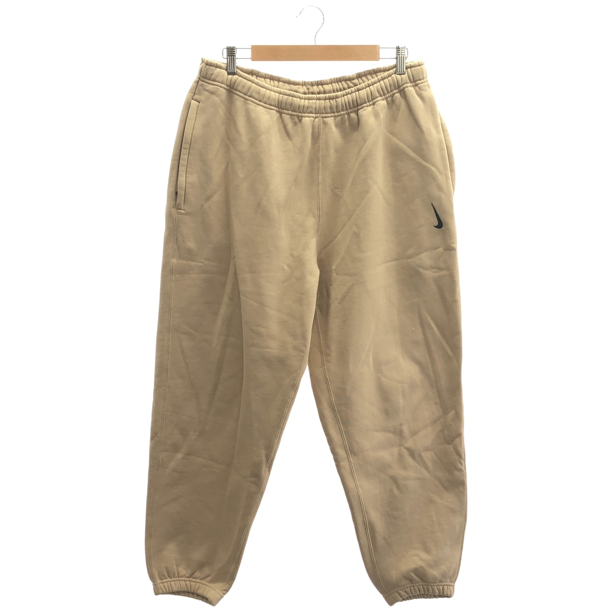 ナイキ ×ビリーアイリッシュ ベージュ コットン スウェット パンツ 180