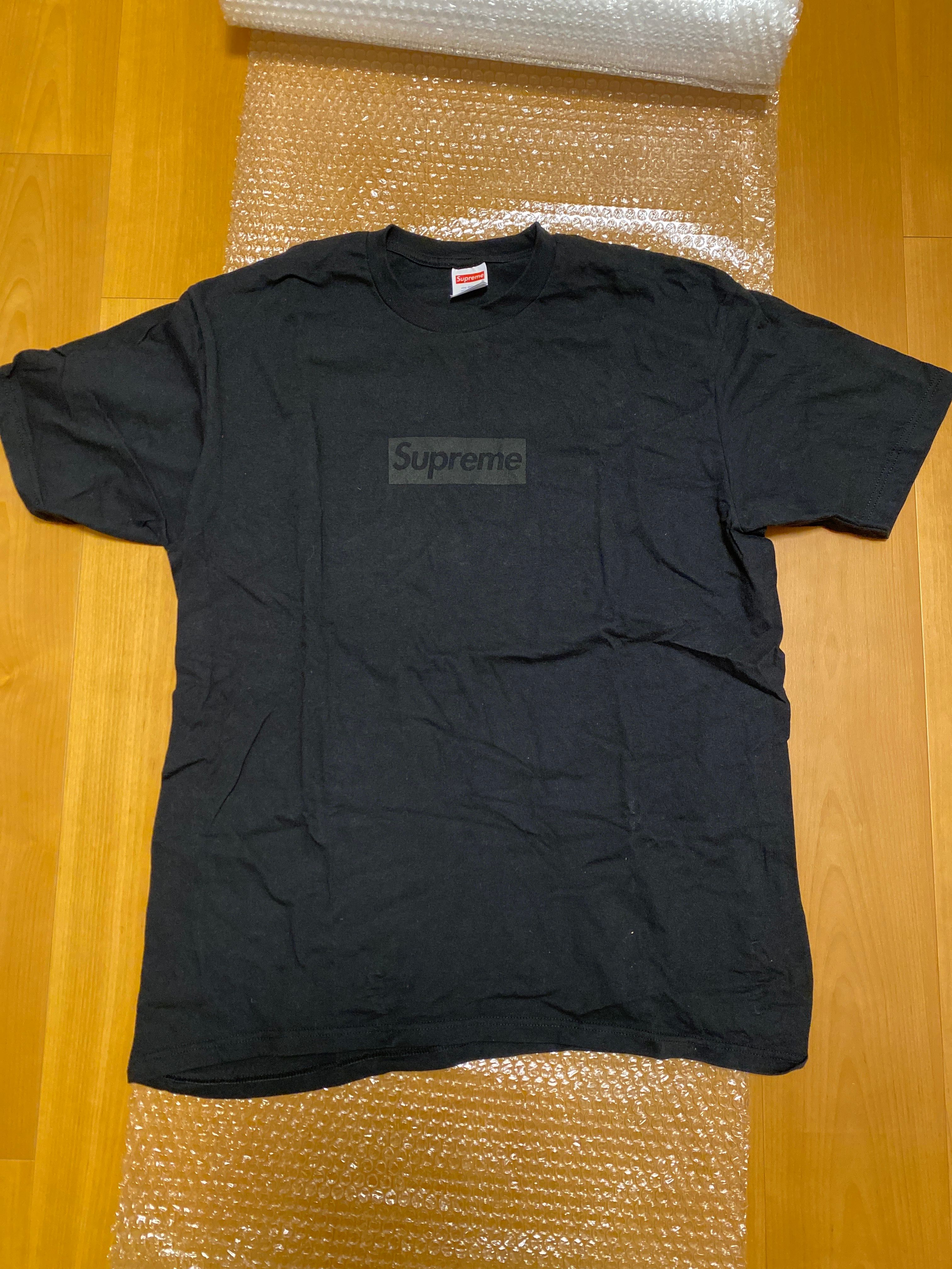 Supreme Tonal Box Logo Tee "Black"