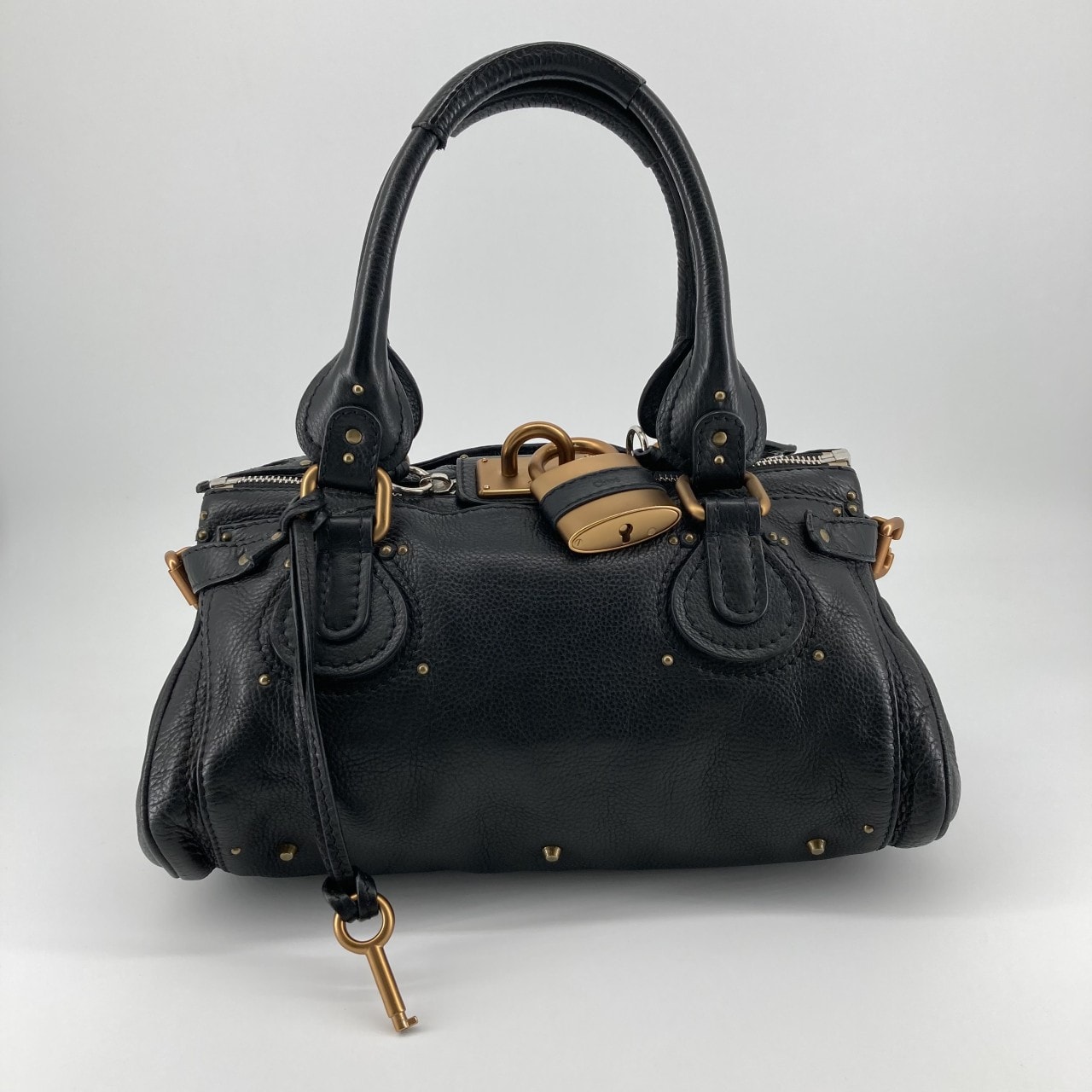 Chloe(クロエ) パディントン 7ESA02 ハンドバッグ ブラック