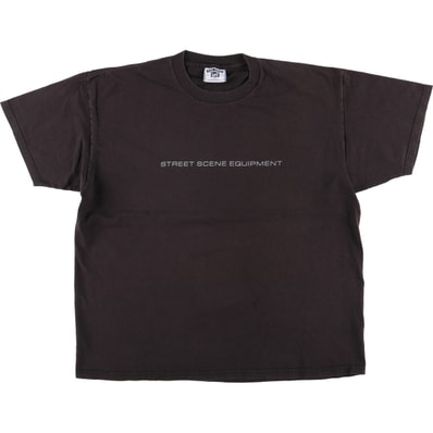 古着 90年代 リー Lee STREET SCENE EQUIPMENT アドバタイジングTシャツ USA製 メンズXL相当 ヴィンテージ/eaa577116