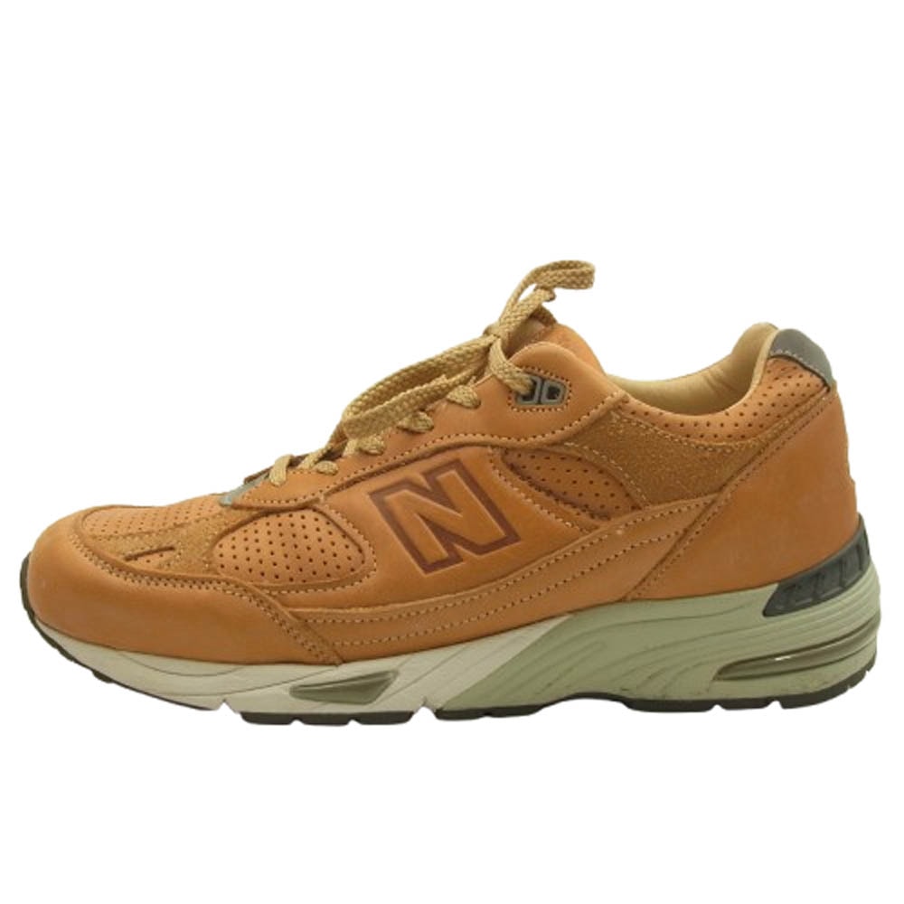 NEW BALANCE ニューバランス スニーカー M991VT 991 Tan タン ローカット スニーカー ベージュ系 28cm【中古】