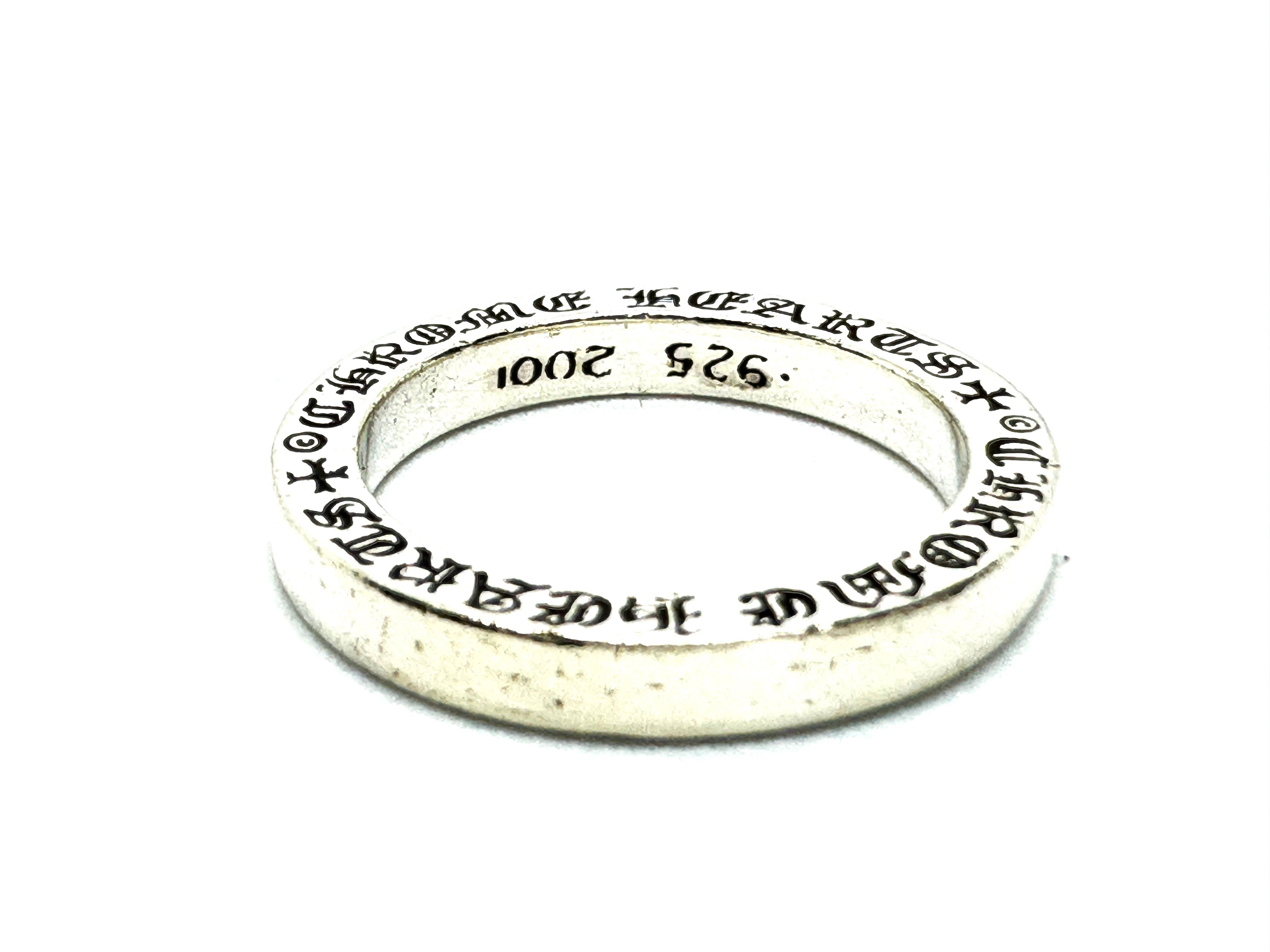 Chrome Hearts 3mm Spacer Ring "Silver"