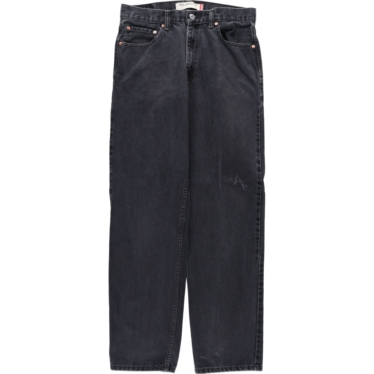 古着 リーバイス Levi's 550 RELAXED FIT ブラックデニム テーパードデニムパンツ メンズw33相当 ヴィンテージ/eaa633896