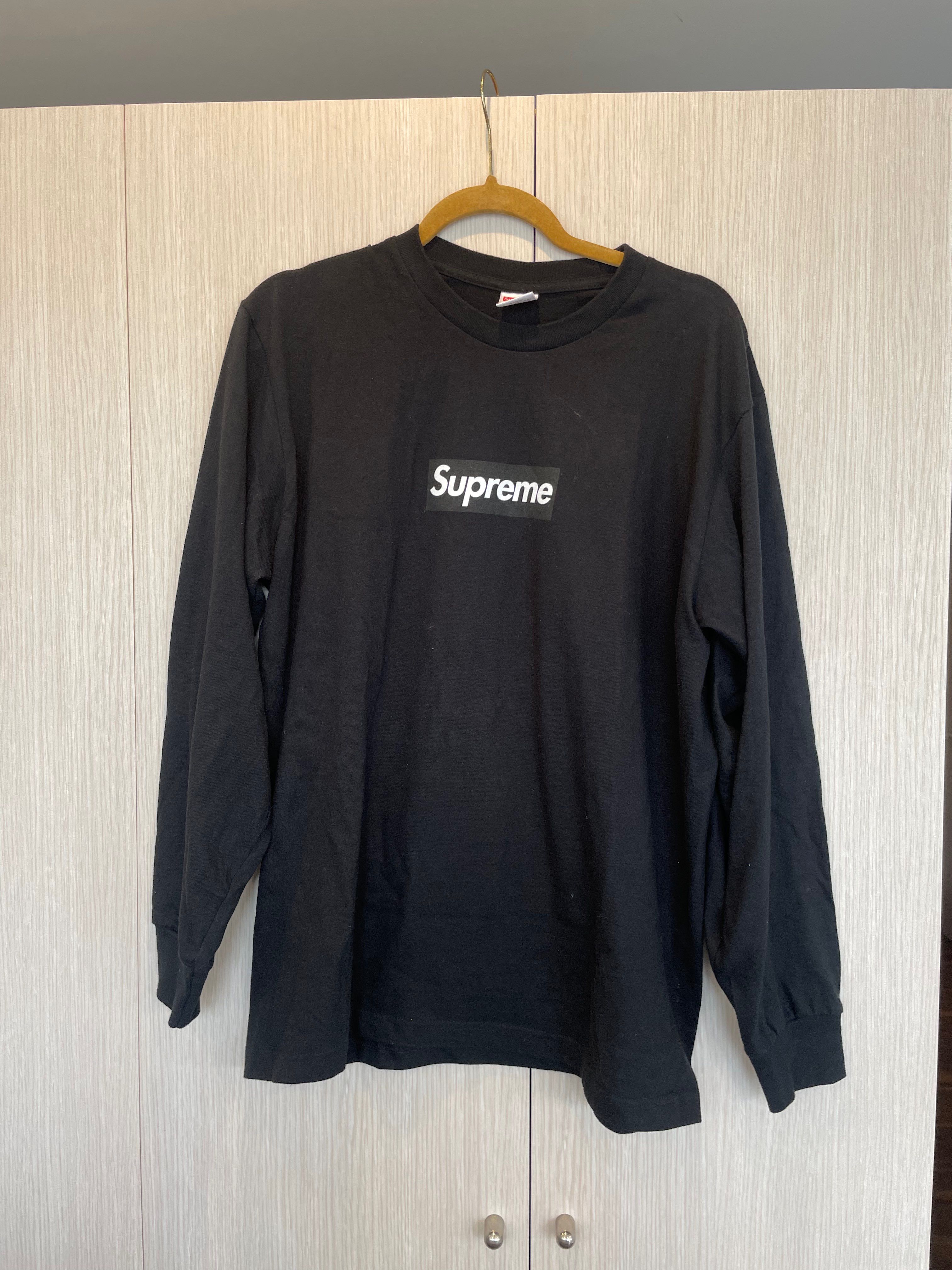 Supreme Box Logo L/S Tee "Black"