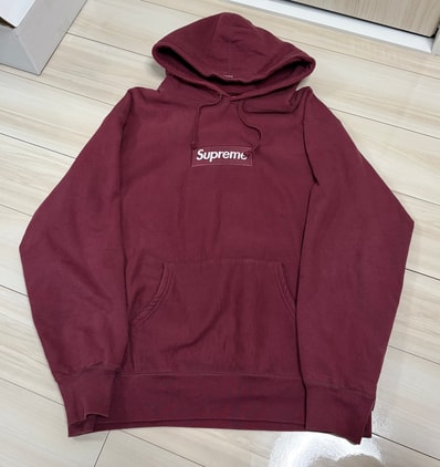 Supreme Box Logo Hooded Sweatshirt "Plum" (21FW)