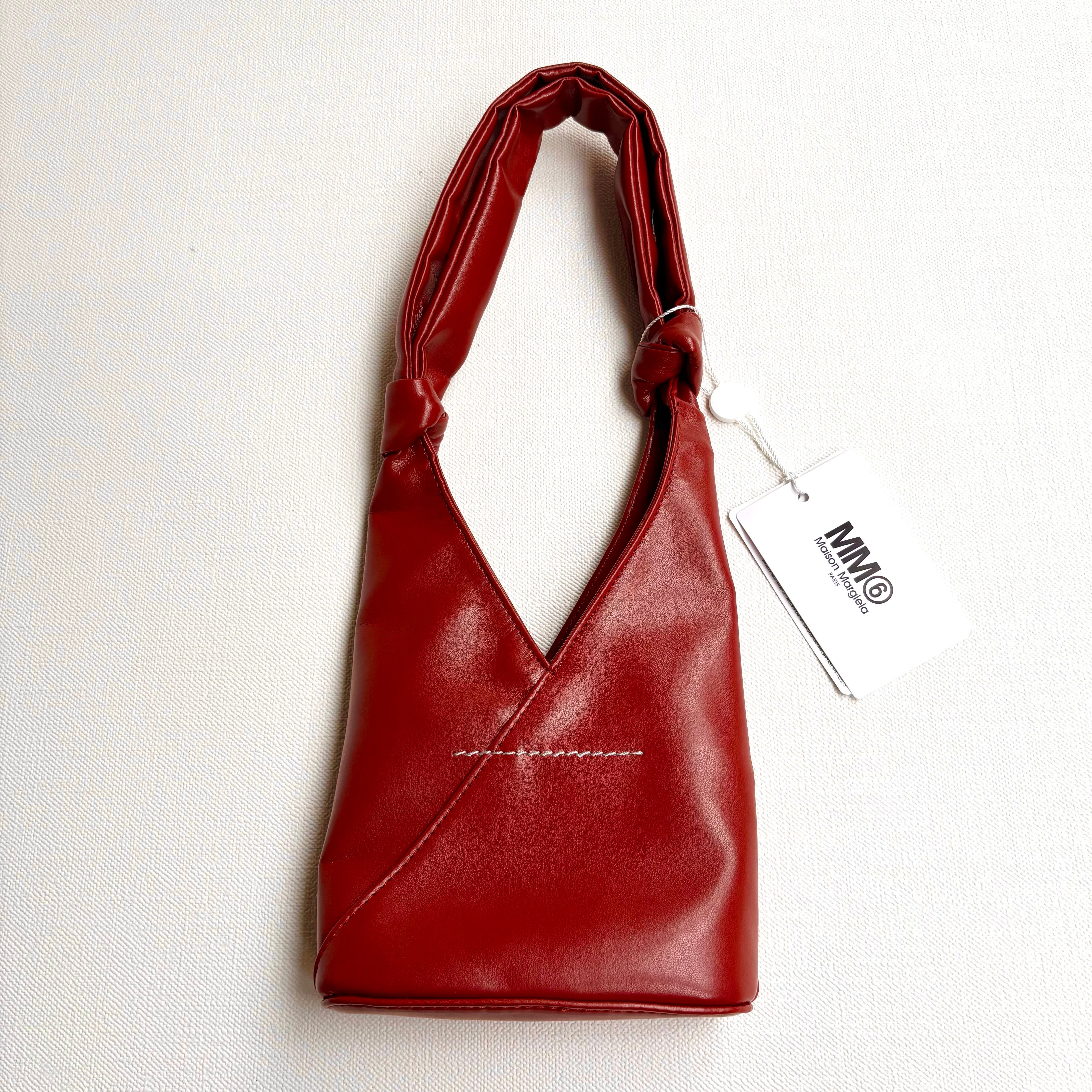 MM6 メゾンマルジェラ ノット ジャパニーズ ハンドバッグ SB6WD0014