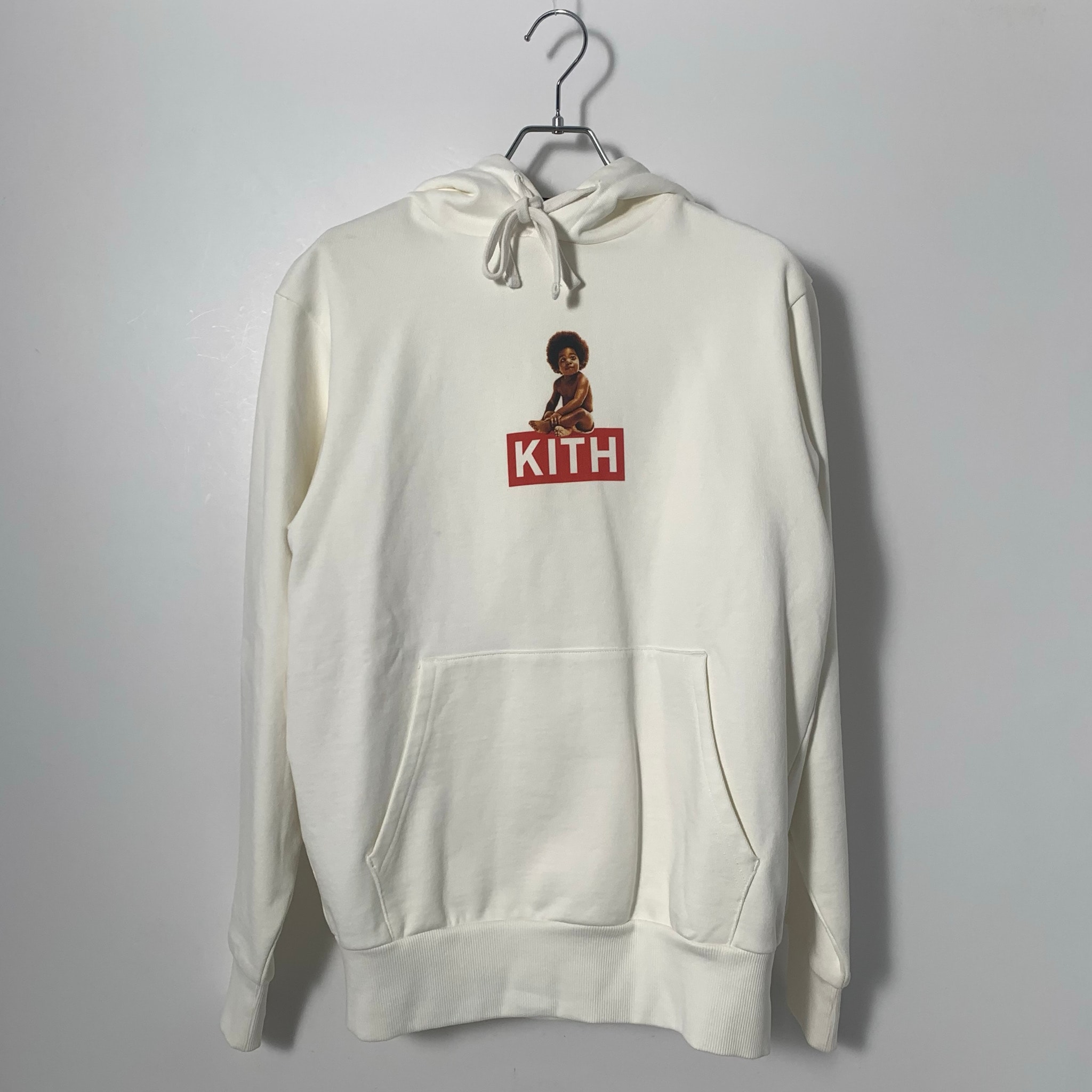 KITH Biggie Classic Logo Hoodie "White"
