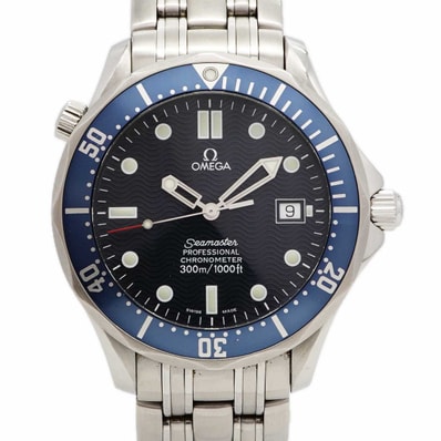 ★SALE【6wdc0207】オメガ シーマスター 2531.80 ネイビー文字盤【中古】腕時計 メンズ