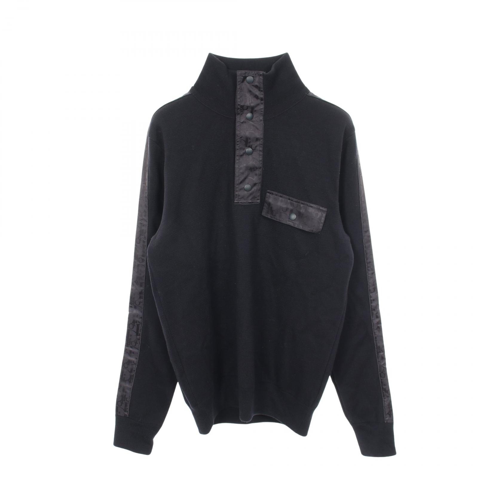 ディオール Dior タートルネック ニット 衣料品 トップス ウール メンズ ネイビー系 113M623AT192 【中古】