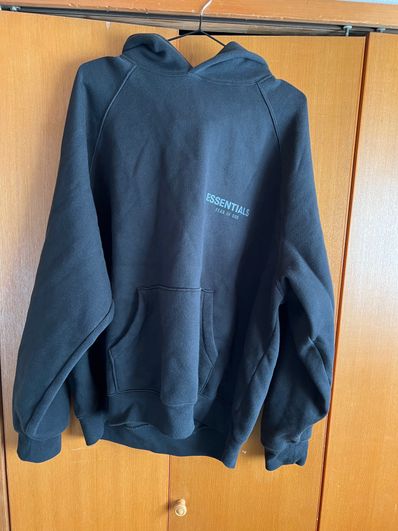 FEAR OF GOD ESSENTIALS PULLOVER HOODIE "Black"