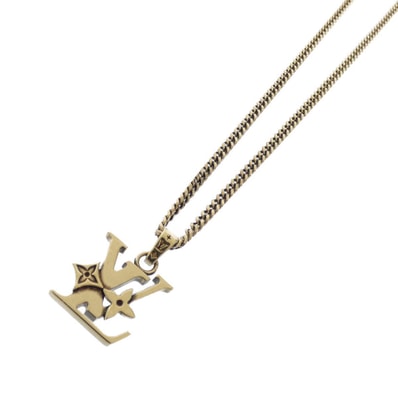 【未使用品】ルイヴィトン ペンダント モノグラム ロウ M03779 ネックレス