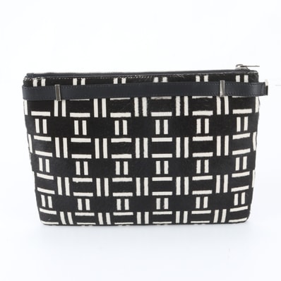 ■極美品 バレンシアガ ハラコ 358308 セカンドバッグ レザー