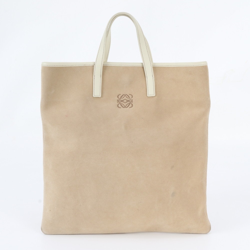 ■美品 ロエベ アナグラムトート バッグ レザー