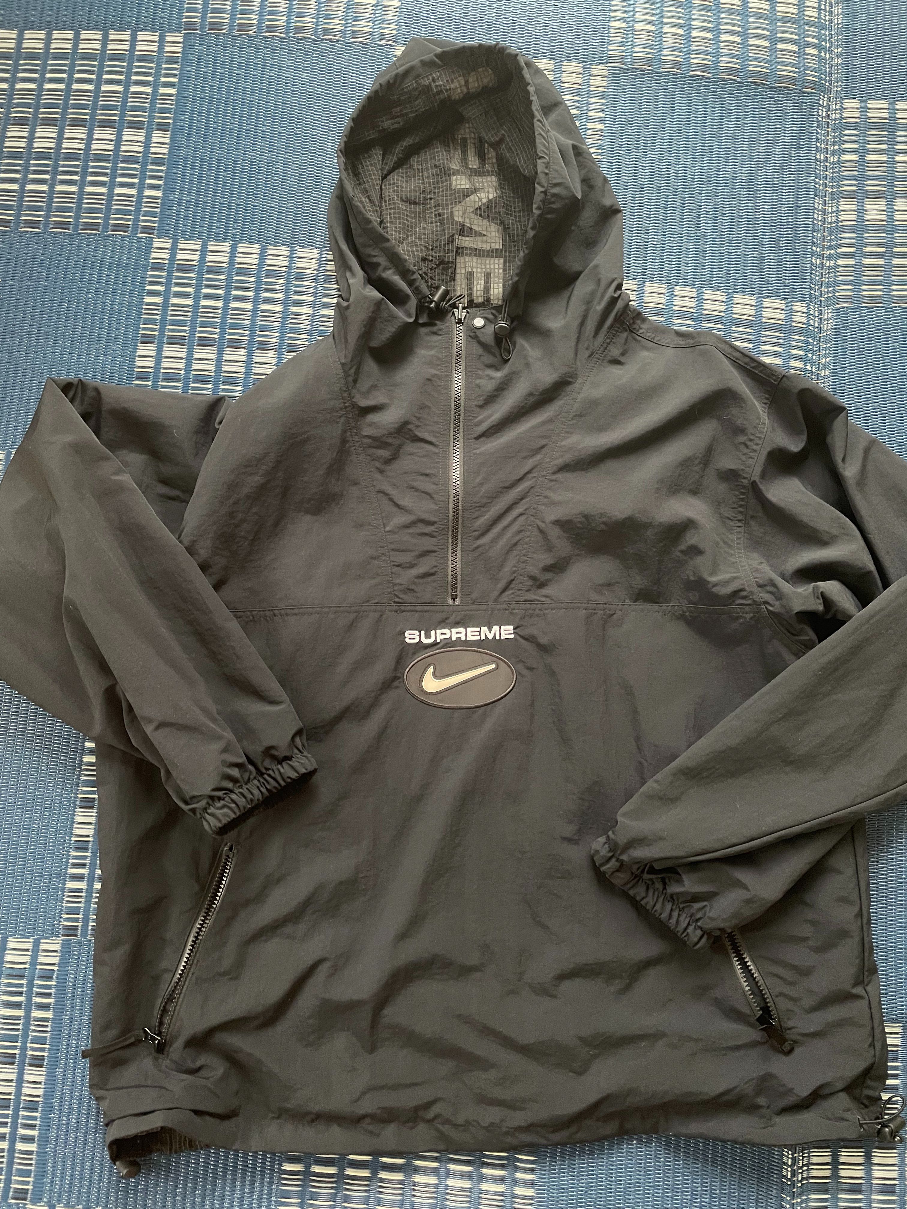 Supreme / Nike Jewel Reversible Ripstop Anorak "Black"