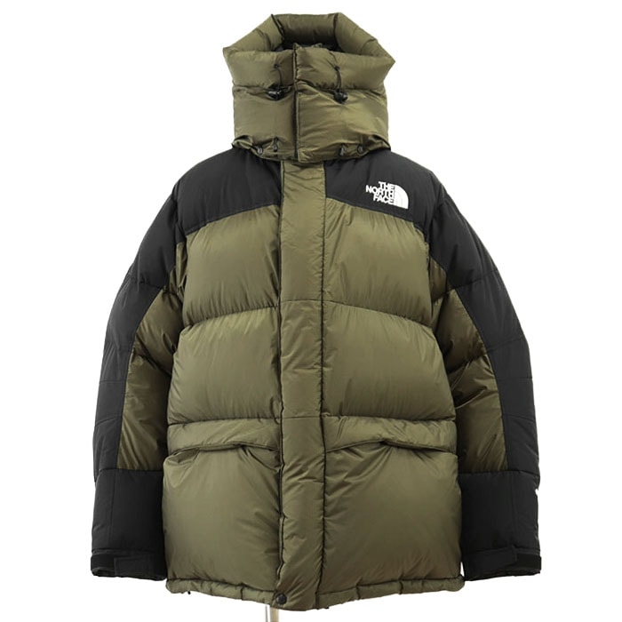 【SALE】THE NORTH FACE ザ・ノースフェイス ダウンジャケット GORE-TEX INFINIUM/PERTEX XL メンズ ロゴ 刺繍 リップストップナイロン フード取外可 ヒムダウンパーカ アウター オリーブ ブラック 緑 黒 ベトナム製