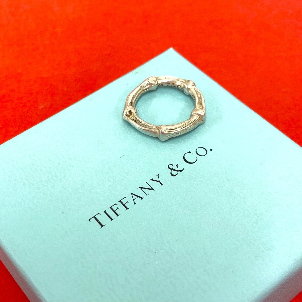 TIFFANY&Co. ティファニー バンブー シルバー925 リング・指輪 10号 シルバー
26462