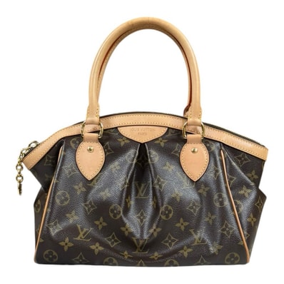 ルイヴィトン ティボリPM モノグラム ハンドバッグ モノグラムキャンバス M40143 ブラウン レディース LOUIS VUITTON 中古