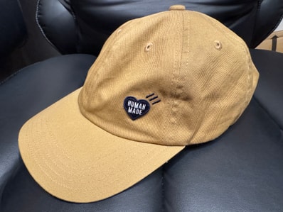 HUMAN MADE 6PANEL TWILL CAP #3 "BEIGE"