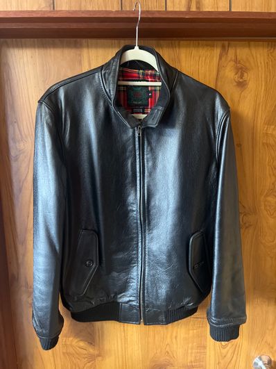Supreme/Schott Leather Harrington Jacket