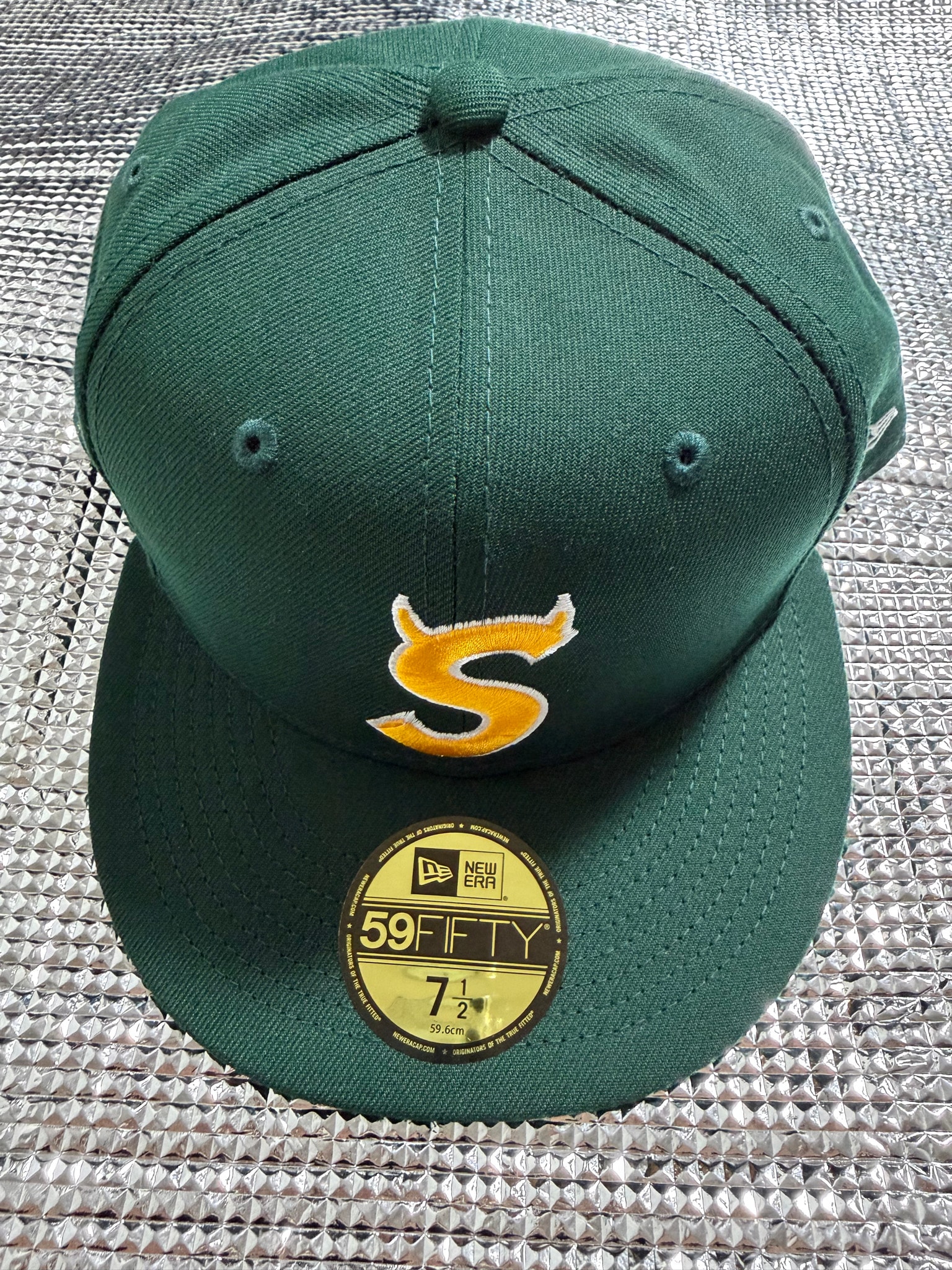 Supreme S Logo New Era "Green" (22FW)