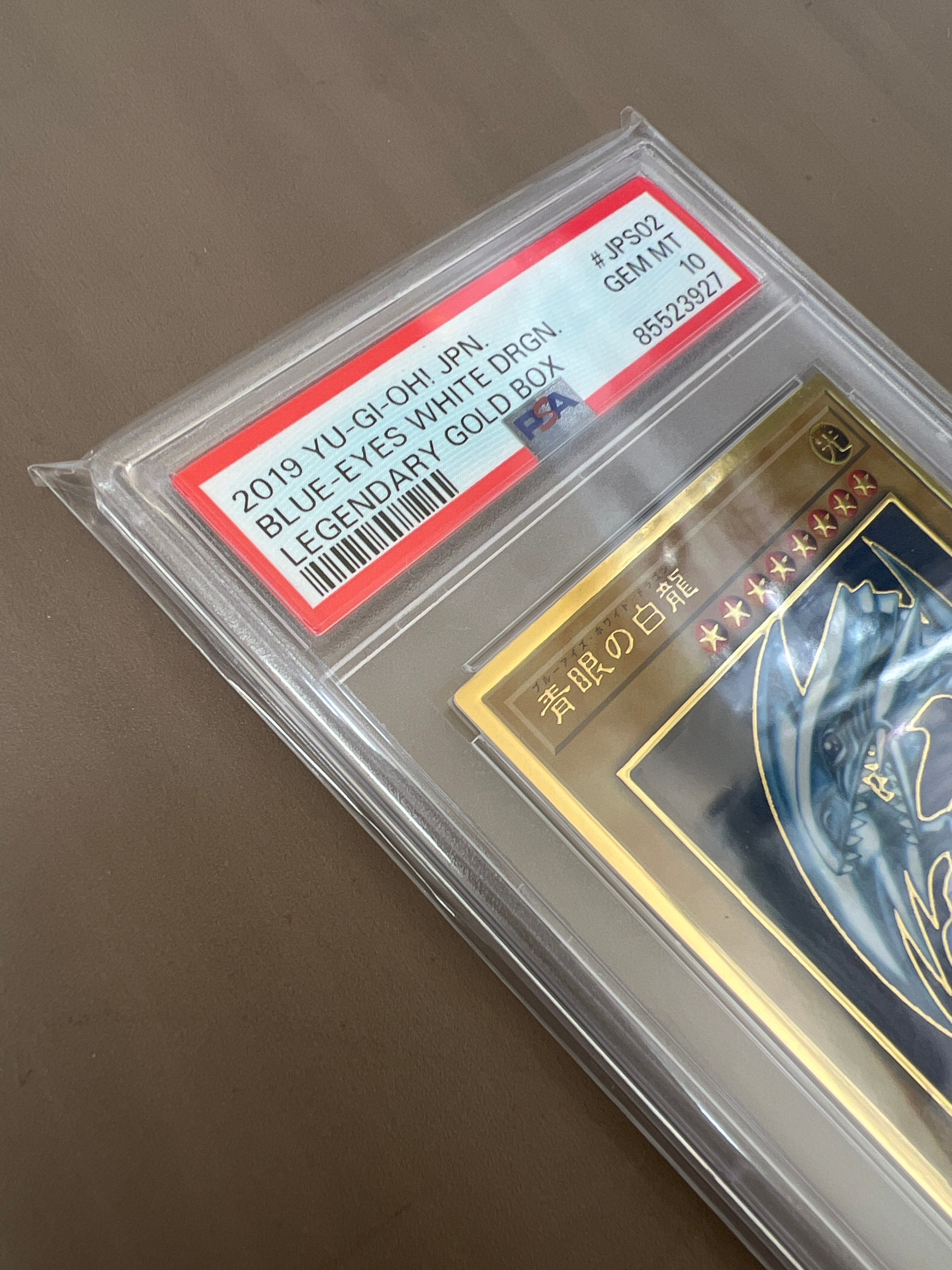 PSA 10]Blue-Eyes White Dragon PG[LGB1-JPS02P](LEGENDARY GOLD BOX