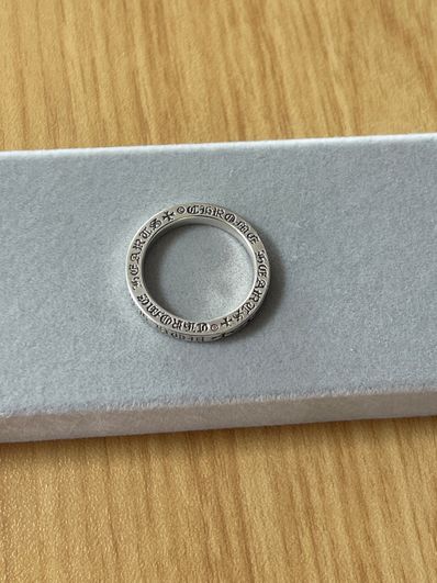 Chrome Hearts Spacer Ring 3mm CH Fuck You "Silver"