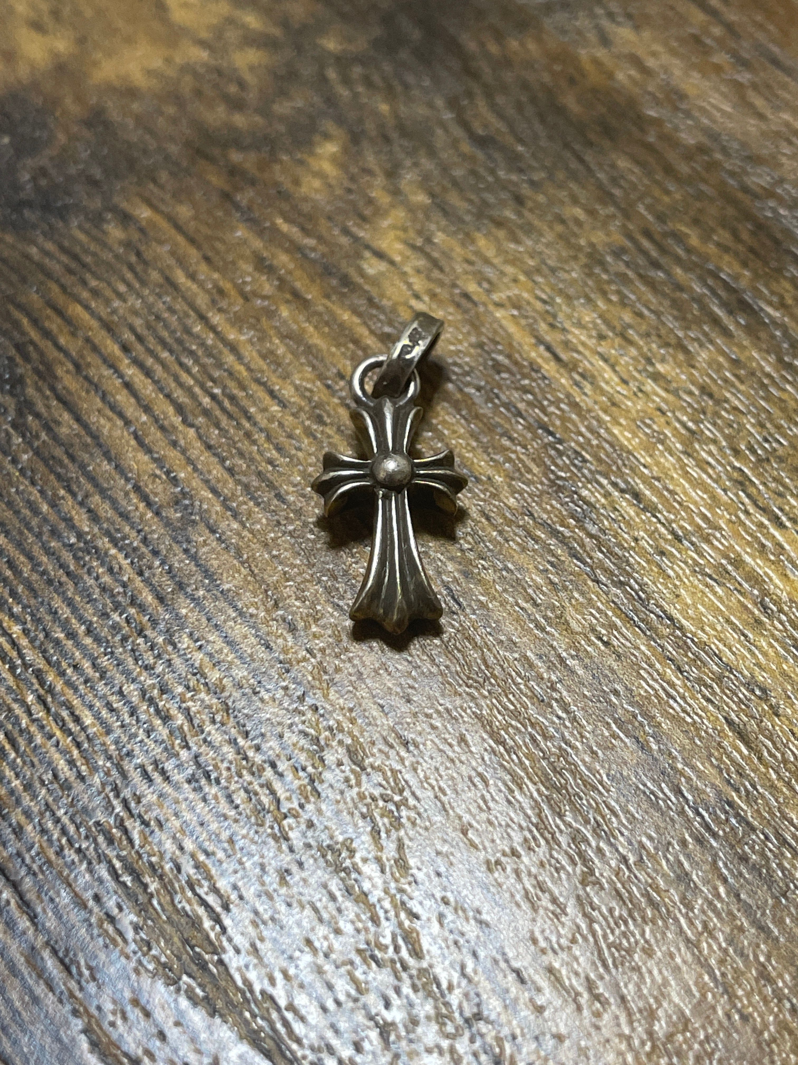 Chrome Hearts CH Cross Baby Fat Charm "Silver"