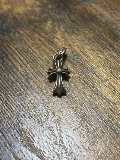 Chrome Hearts CH Cross Baby Fat Charm "Silver"