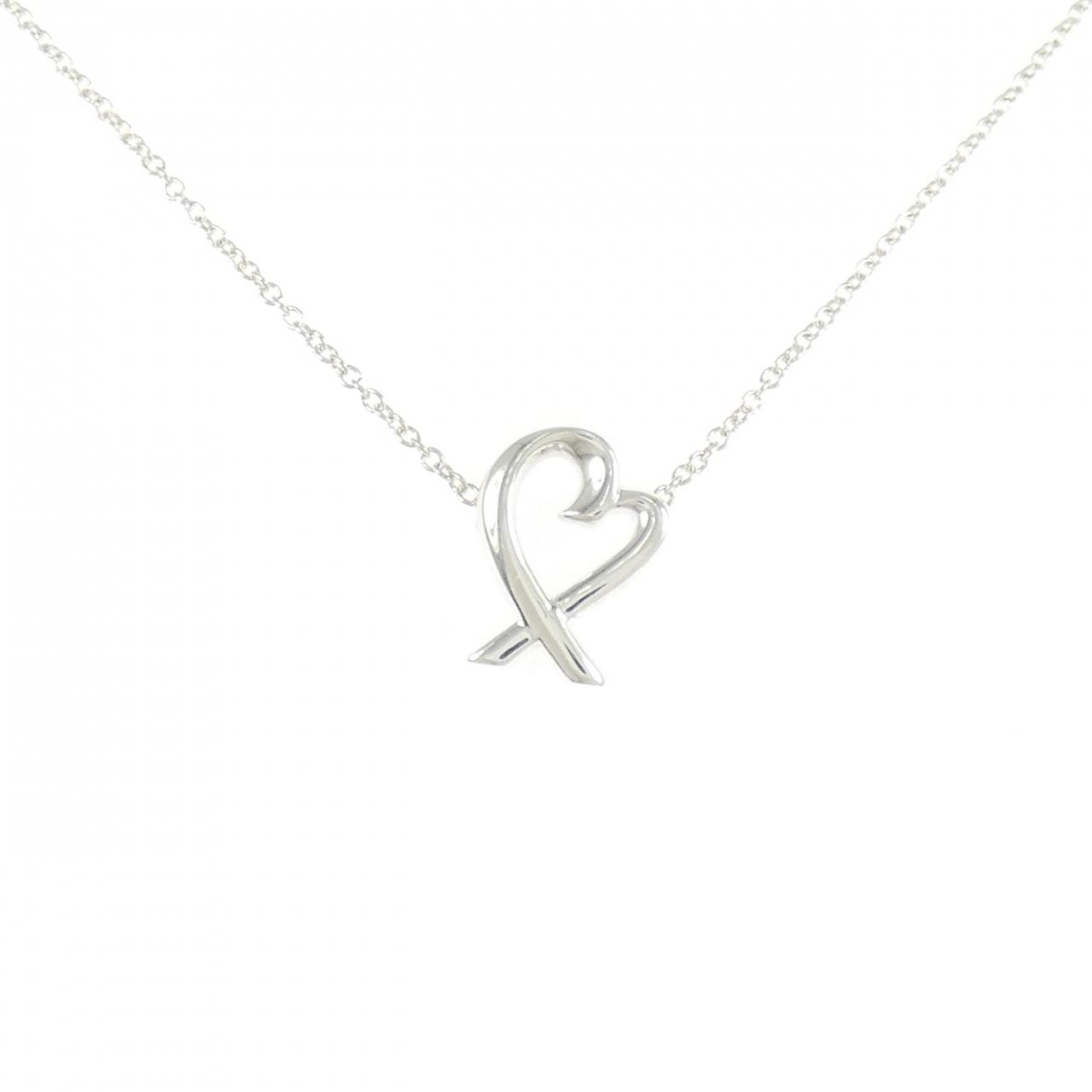 ティファニー ラビングハート ネックレス