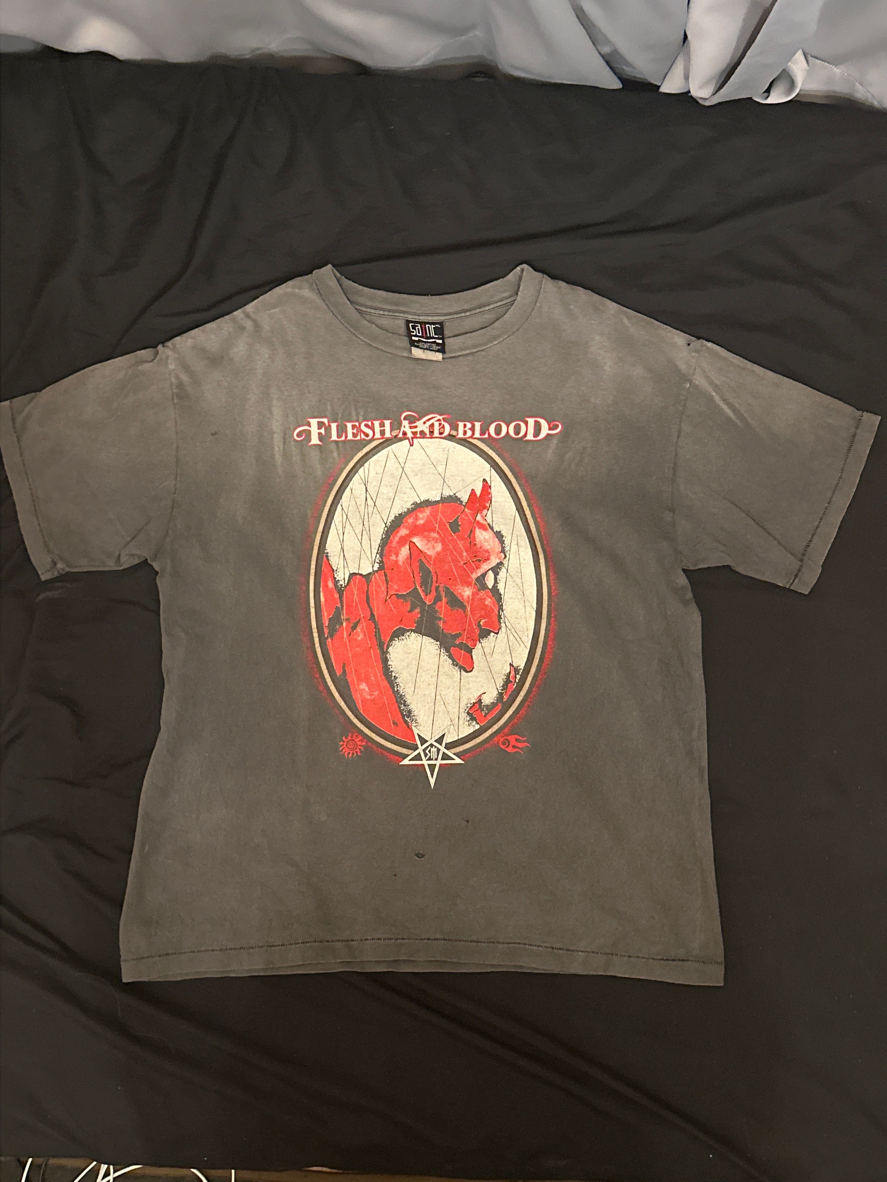 SAINT Mxxxxxx 23SS SS Tee/Devil "Black"