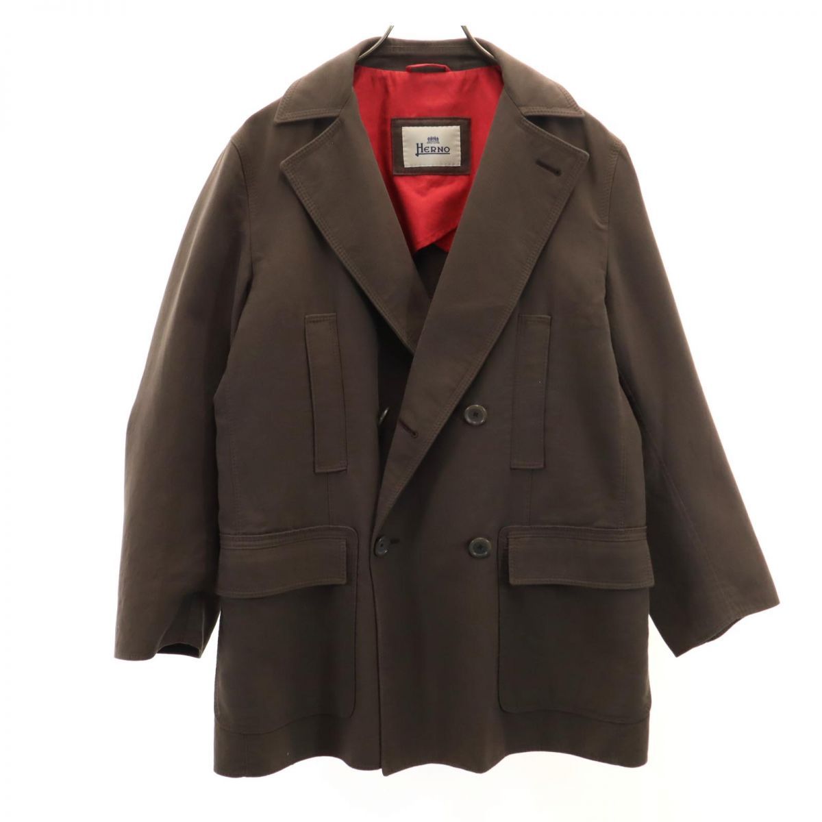 Herno ヘルノ イタリア製 ピーコート 50