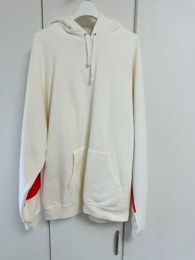 Supreme Big Logo Hooded Sweatshirt "White"