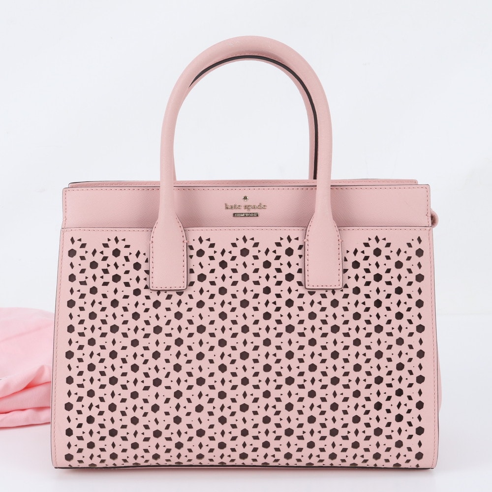 ■美品 ケイトスペード キャメロンストリート パンチングハンドバッグ