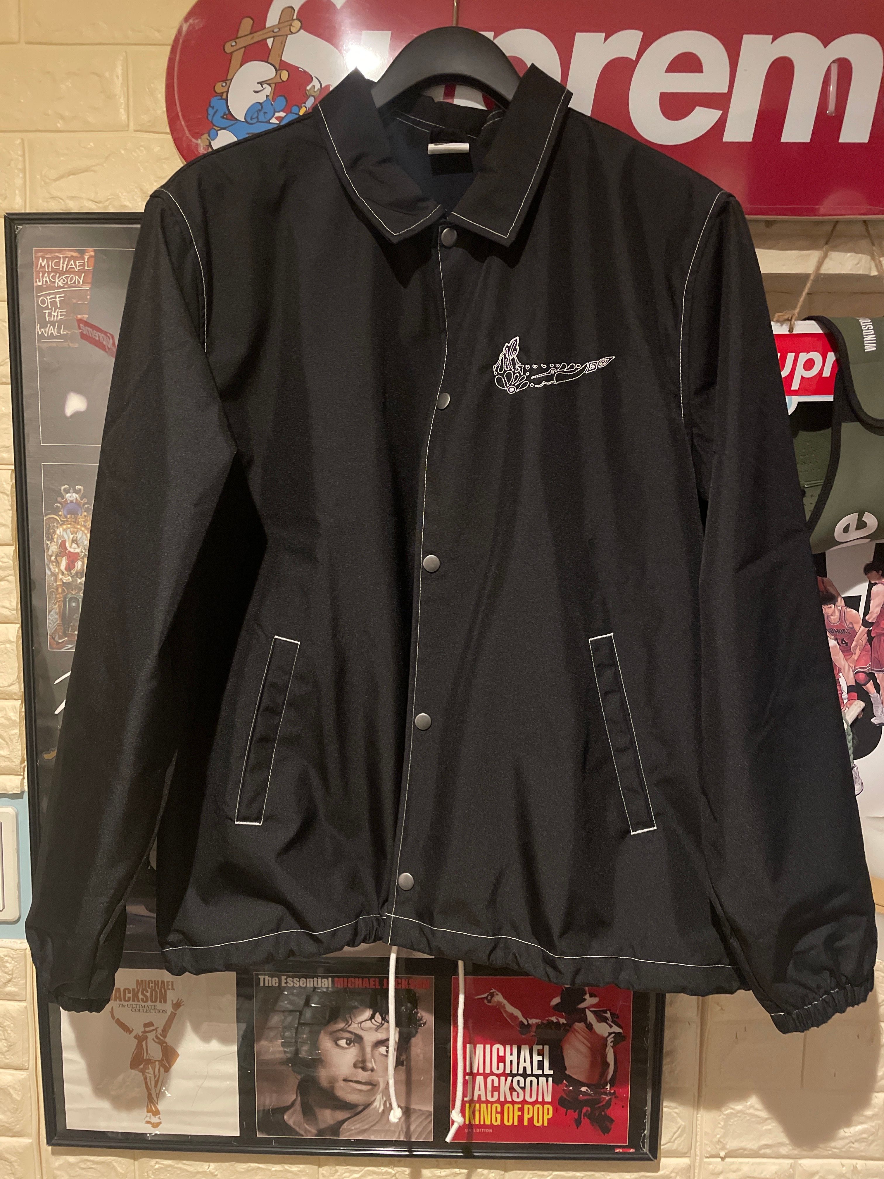 Nike Día De Muertos Coach Jacket "Black"