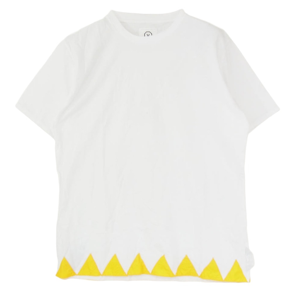 VISVIM ビズビム Tシャツ ワッペン 半袖 Tシャツ ホワイト系 サイズ表記無【中古】