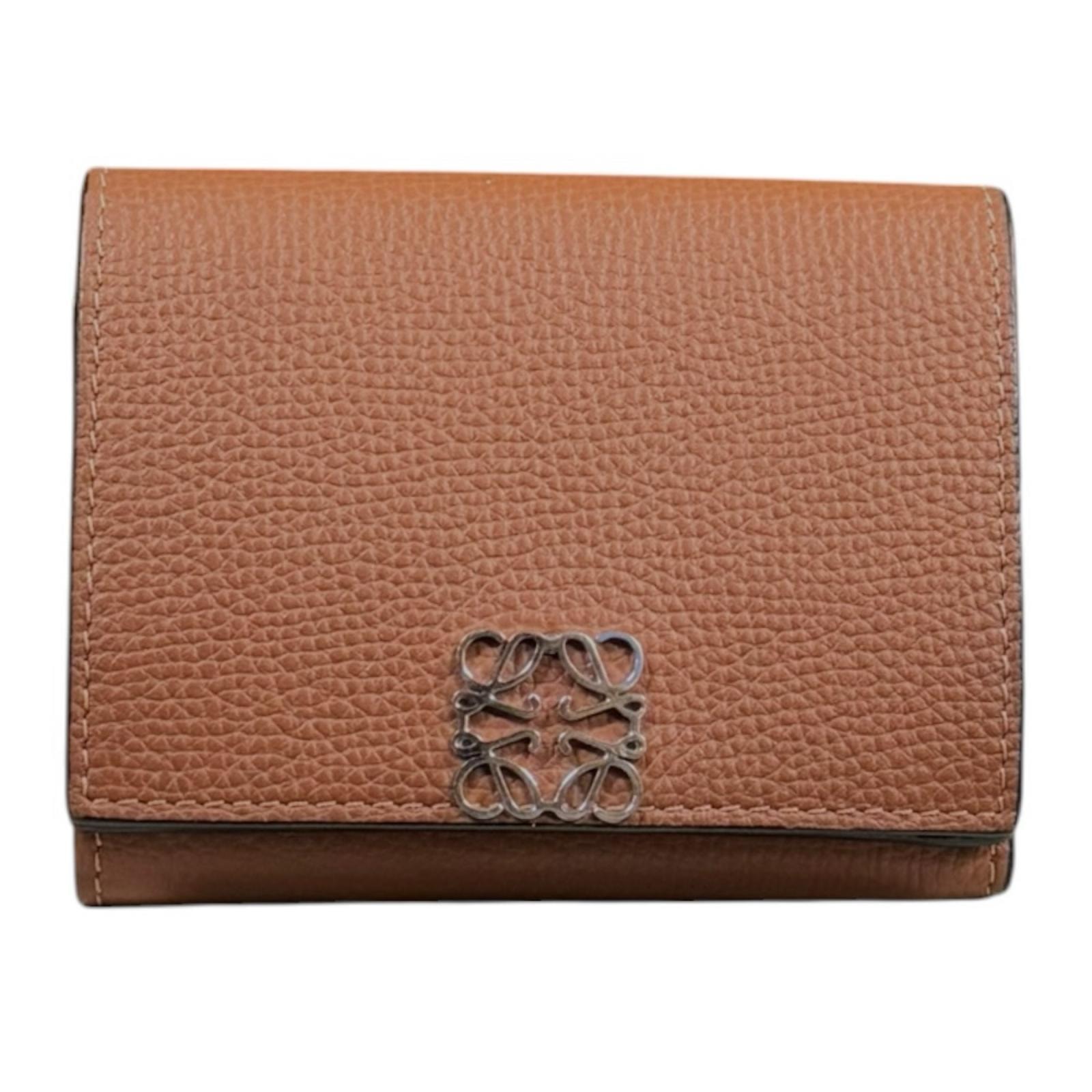 ロエベ トライフォールドウオレット アナグラム 長財布 C821TR2X02 レディース LOEWE  中古