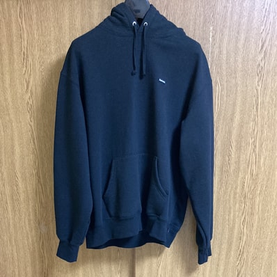 Supreme Small Box Hooded Sweatshirt "Black" (24FW)