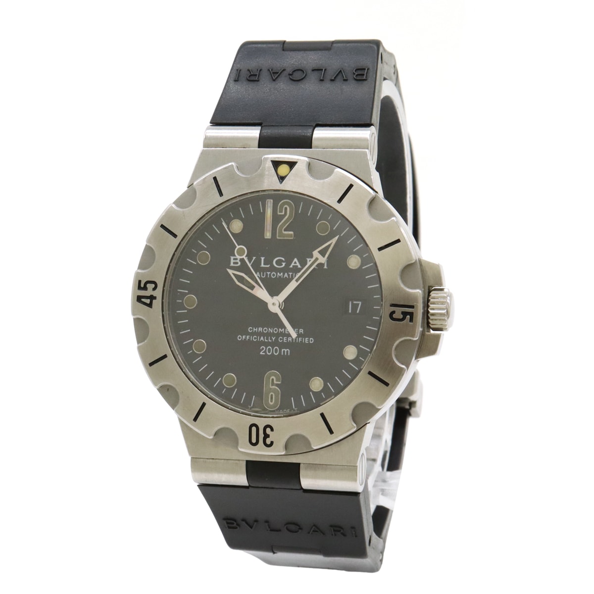 ブルガリ ディアゴノ スクーバー SD38S 腕時計 メンズ