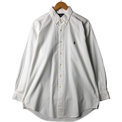 古着 ラルフローレン Ralph Lauren YARMOUTH 長袖 ボタンダウンシャツ メンズL相当/eaa594290