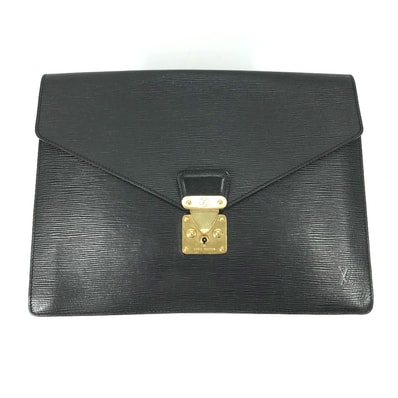 ルイヴィトン LOUIS VUITTON ポルトドキュマンケース M54452 エピ カバン 書類ケース バッグ クラッチバッグ エピレザー ノワール ブラック