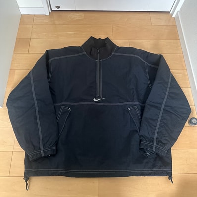 Supreme x Nike Ripstop Pullover "Black"