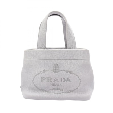 プラダ PRADA VIT DAINO ヴィッテロダイノ トートバッグ バッグ レザー レディース ブルー系 1BG390 【中古】