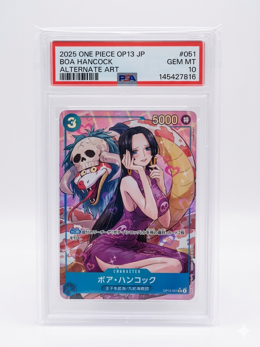 PSA10】モンキー・D・ルフィ L [ST13-003]【英語版】(プロモーション