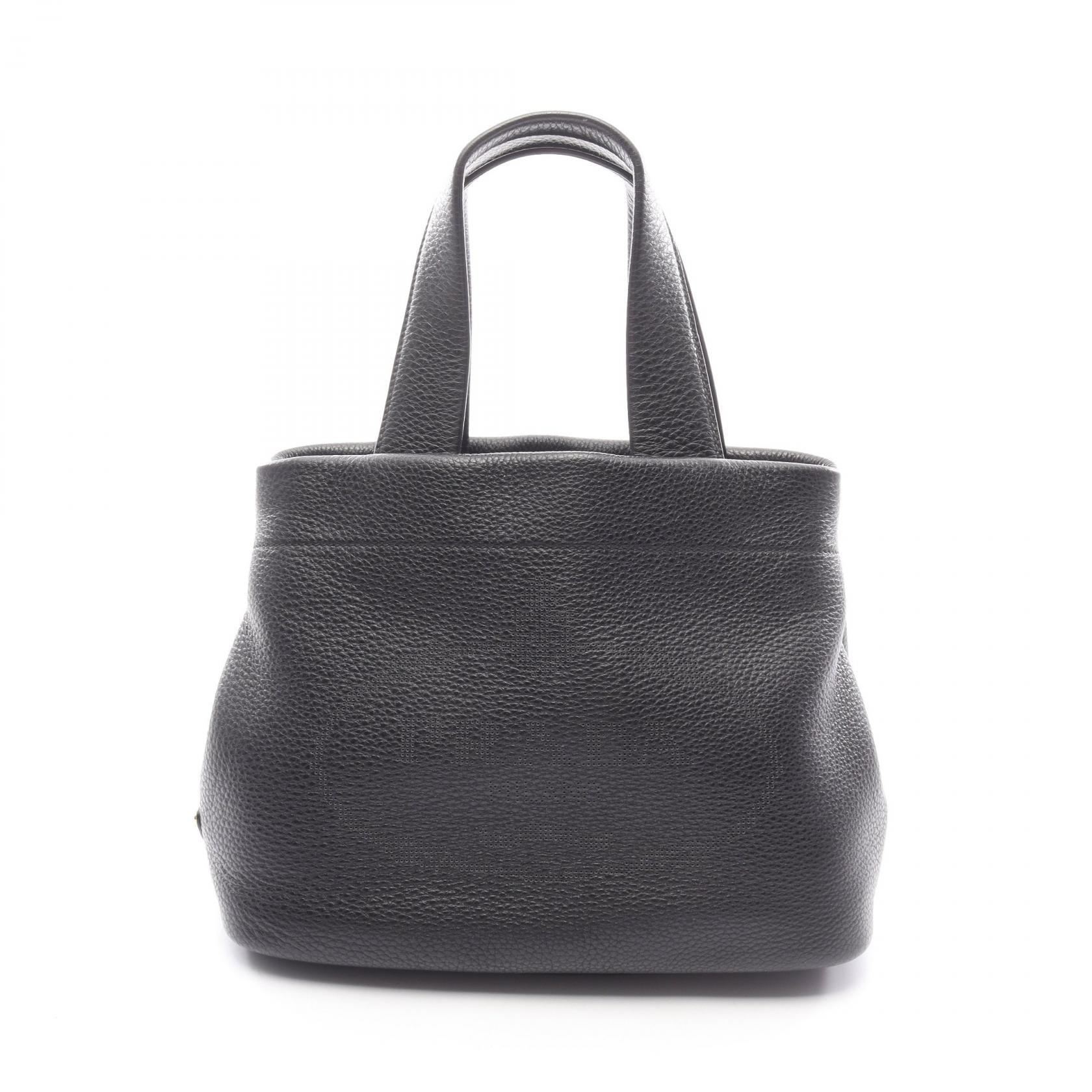 プラダ PRADA VIT DAINO ヴィッテロダイノ トートバッグ バッグ レザー レディース ブラック系 1BG390 【中古】