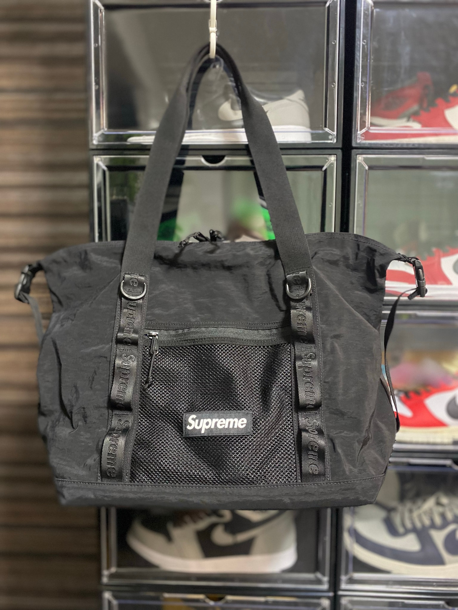 Supreme x MM6 Maison Margiela Eagle Leather Backpack 