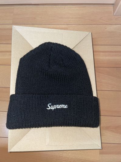 Supreme Loose Gauge Beanie "Black" (21FW)
