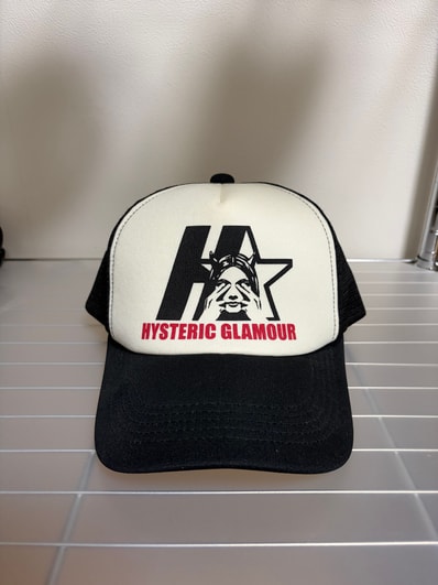 HYSTERIC GLAMOUR Star Evil Mesh Cap "Black" 02243QH02