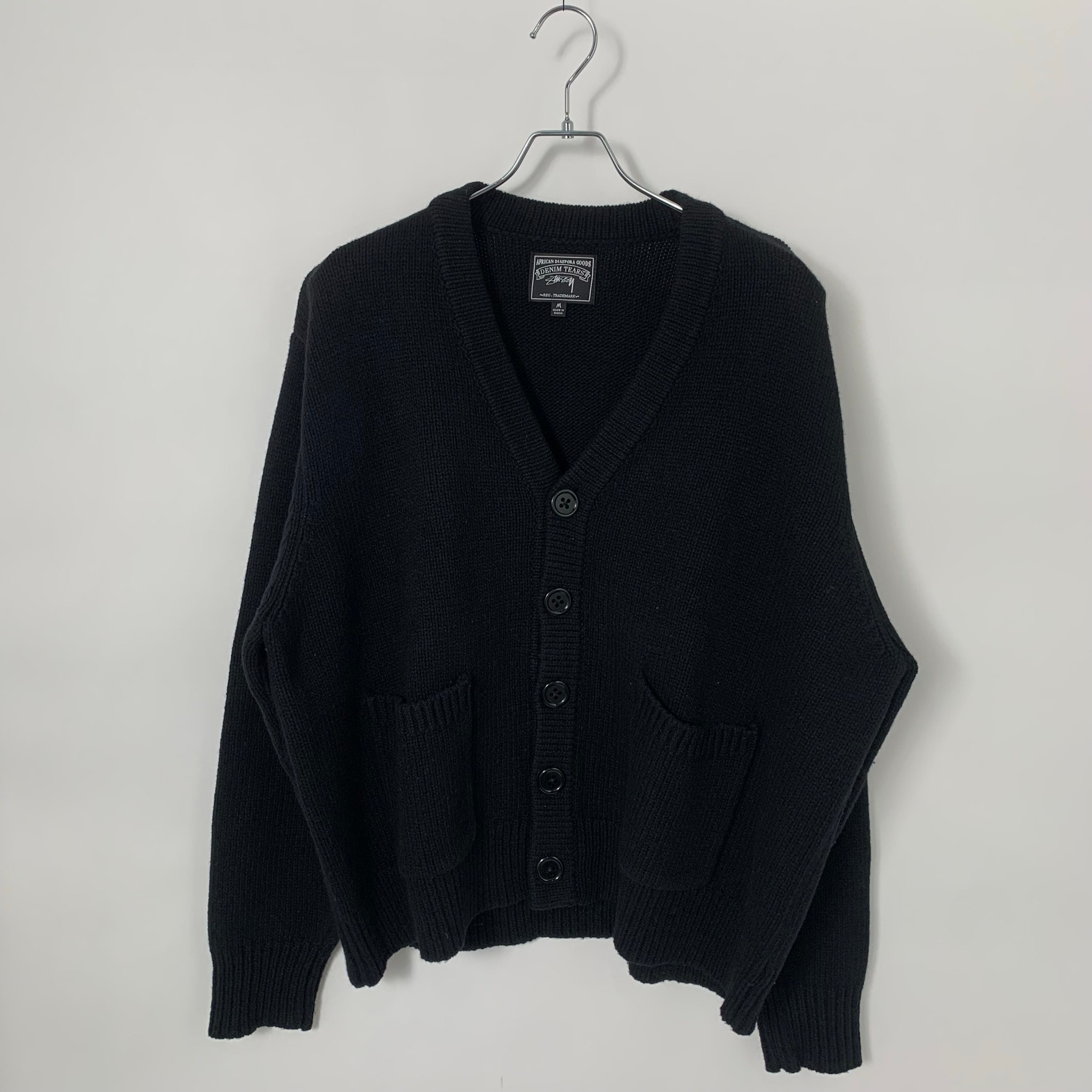 Stussy x Denim Tears Suits Cardigan "Black"