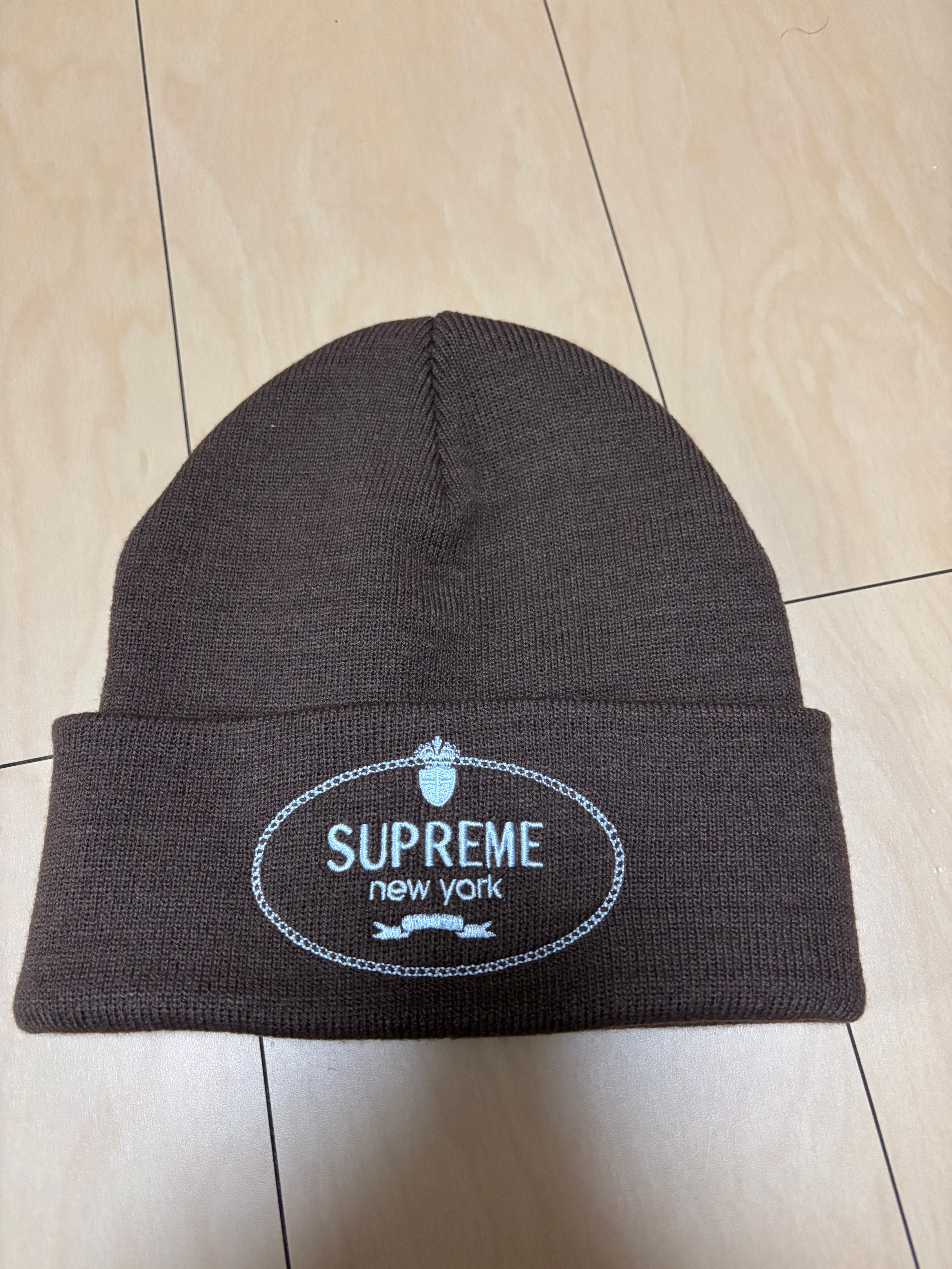 Supreme Crochet Logo Beanie 